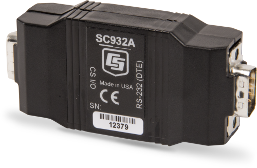 SC932A 9-Pin to 9-Pin RS-232 Interface