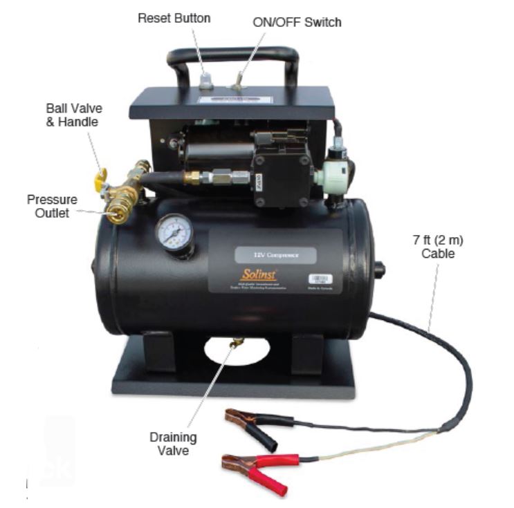 Model 407 Low Flow 12V Compressor