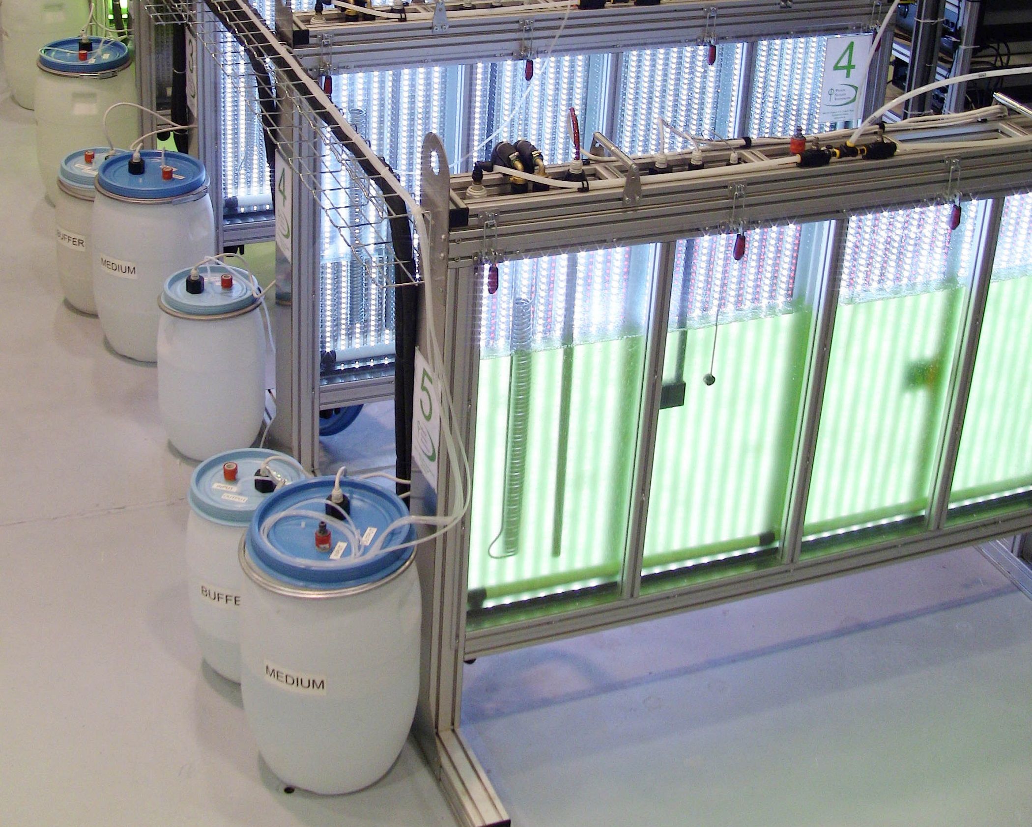 PSI Large-Scale Photobioreactors