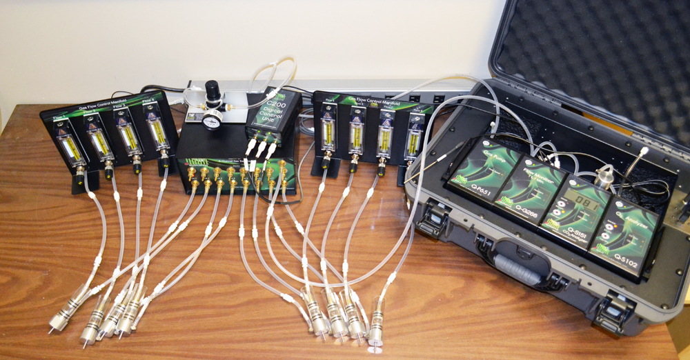 Open-Flow Setup for 8-channel System