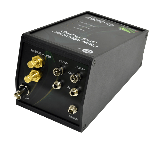 back of the instrument