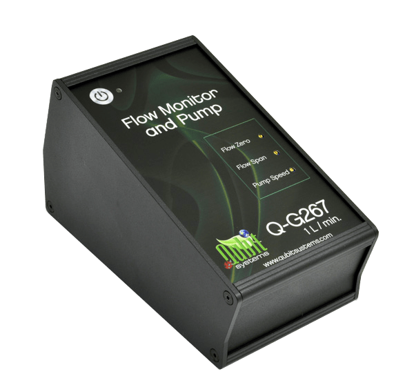 Q-G267 Flow Monitor and Gas Pump 1LPM