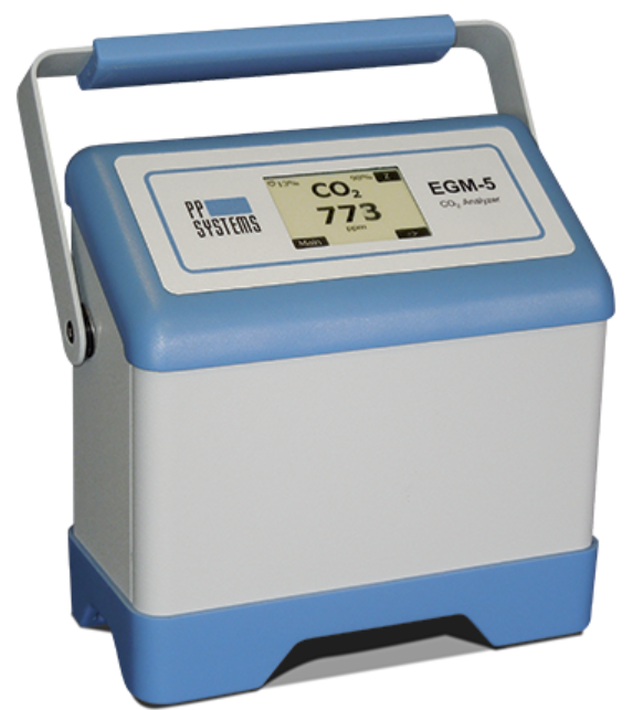 PP-Systems EGM-5 Portable  CO2 Gas Analyzer front