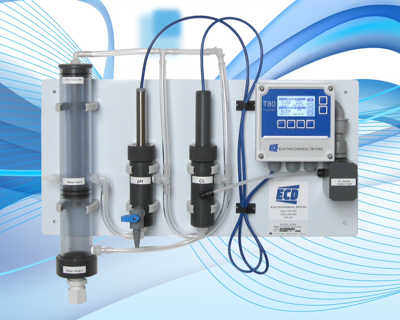 Total Chlorine Analyzer – Model TC80