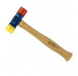 Estwing Red and Yellow Rubber Mallet Hammers